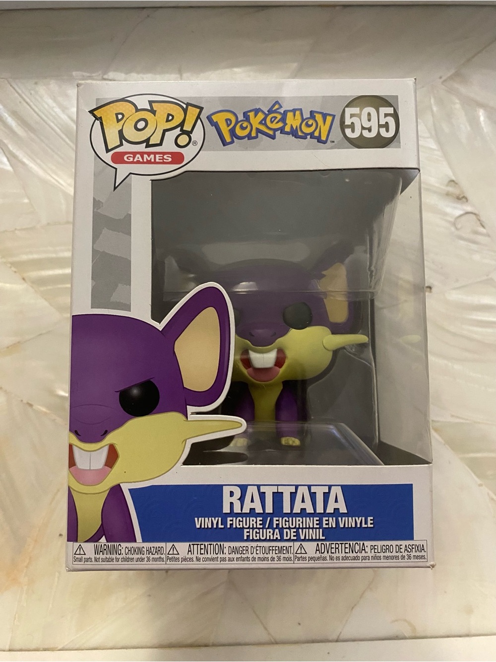 NEW Funko Pop! Games Pokémon Rattata #595